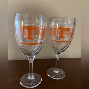 Tervis University of Tennessee Orange Wine Glasses